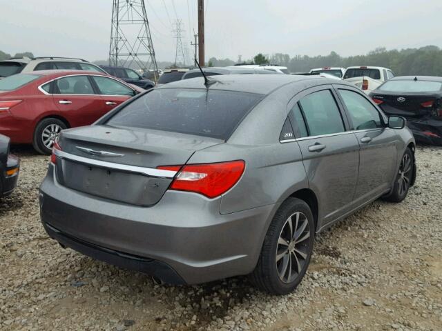 1C3CCBBG4CN258317 - 2012 CHRYSLER 200 TOURIN SILVER photo 4