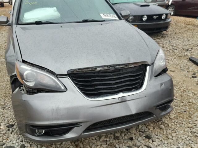 1C3CCBBG4CN258317 - 2012 CHRYSLER 200 TOURIN SILVER photo 9