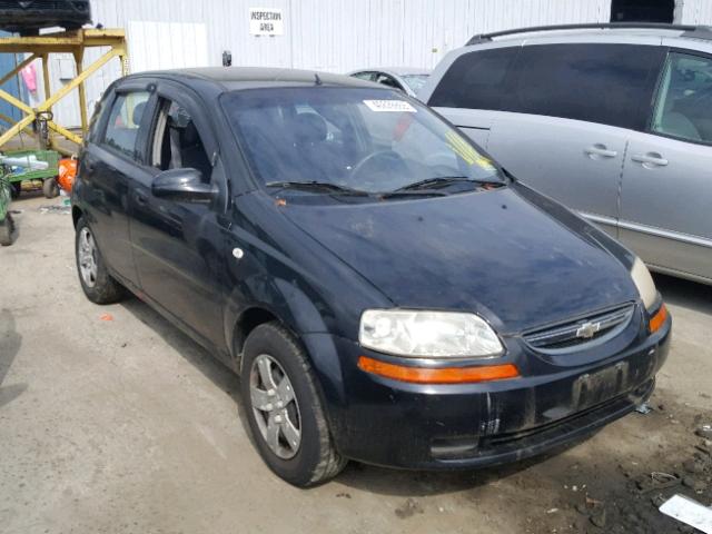 KL1TD66636B677676 - 2006 CHEVROLET AVEO BASE Qara foto 1