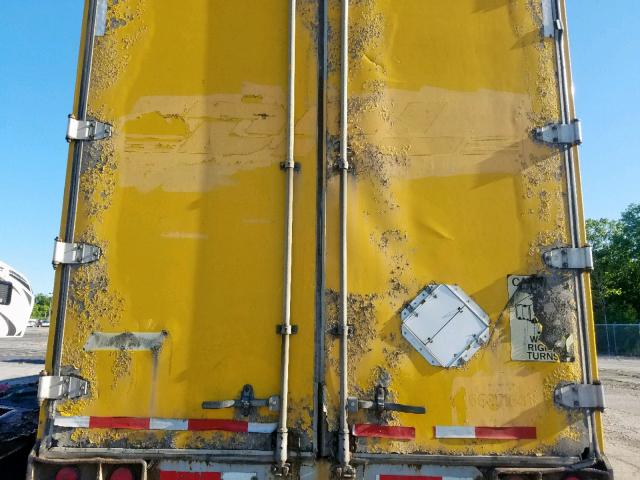 1GRAA06206T524353 - 2006 GREAT DANE TRAILER TRAILER YELLOW photo 6