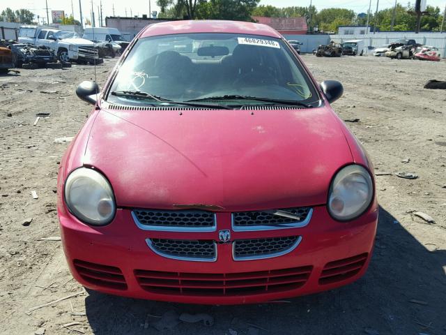 1B3ES26C63D113270 - 2003 DODGE NEON RED photo 9