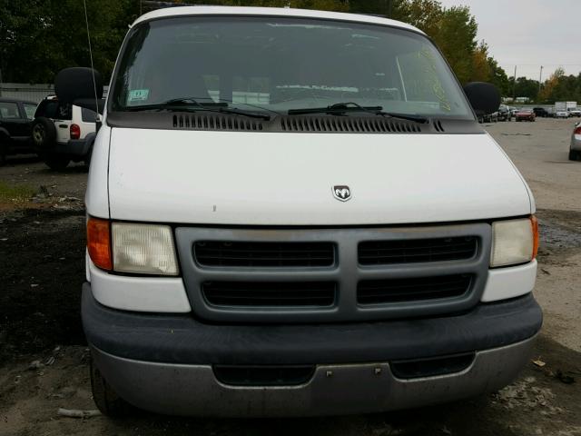 2B7HB11X4XK536599 - 1999 DODGE RAM VAN B1 WHITE photo 9