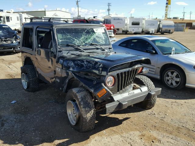 1J4FA39SX2P707656 - 2002 JEEP WRANGLER / BLACK photo 1