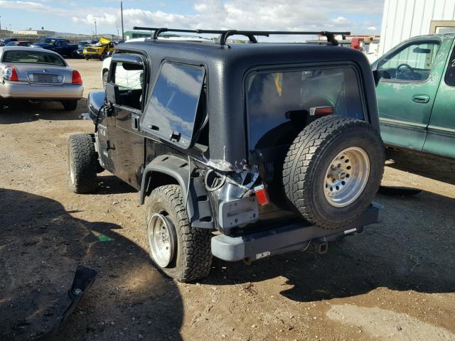 1J4FA39SX2P707656 - 2002 JEEP WRANGLER / BLACK photo 3