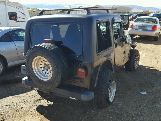 1J4FA39SX2P707656 - 2002 JEEP WRANGLER / BLACK photo 4