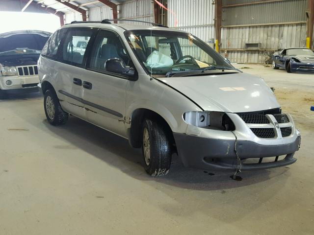 1D4GP25B94B572777 - 2004 DODGE CARAVAN SE SILVER photo 1