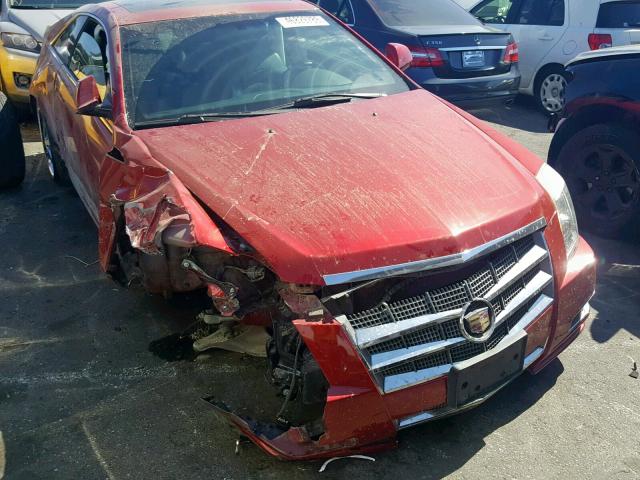 1G6DK1ED9B0113142 - 2011 CADILLAC CTS PERFOR RED photo 1