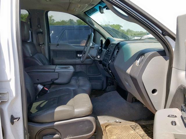 1FTPW14V48FB23298 - 2008 FORD F150 SUPER WHITE photo 5