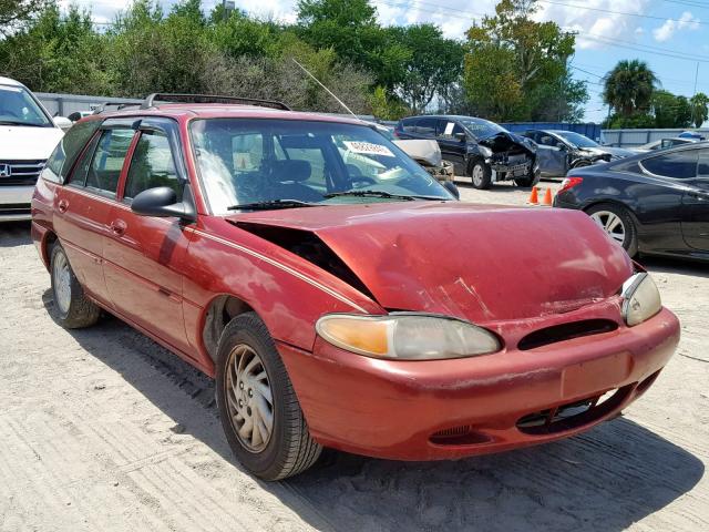 3FAFP15P0WR240293 - 1998 FORD ESCORT SE RED photo 1