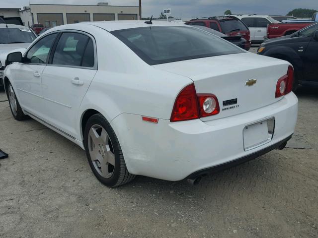 1G1ZD5E76AF139622 - 2010 CHEVROLET MALIBU 2LT WHITE photo 3