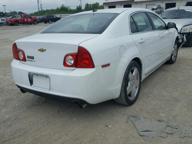 1G1ZD5E76AF139622 - 2010 CHEVROLET MALIBU 2LT WHITE photo 4