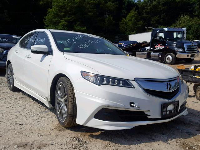 19UUB2F53FA004462 - 2015 ACURA TLX TECH WHITE photo 1