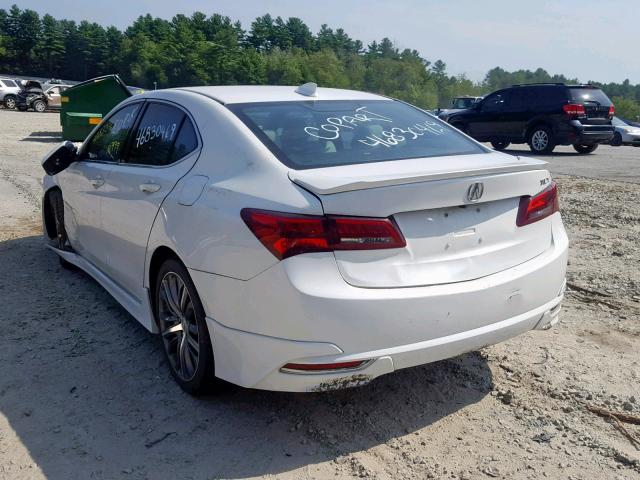 19UUB2F53FA004462 - 2015 ACURA TLX TECH WHITE photo 3