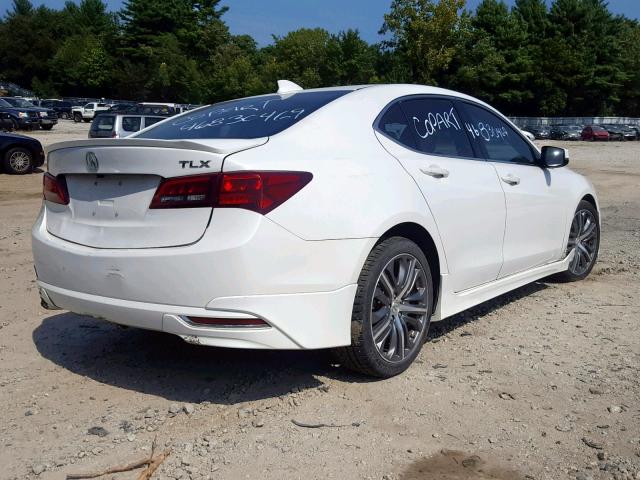 19UUB2F53FA004462 - 2015 ACURA TLX TECH WHITE photo 4