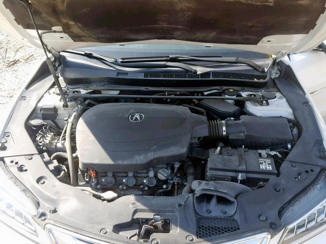 19UUB2F53FA004462 - 2015 ACURA TLX TECH WHITE photo 7