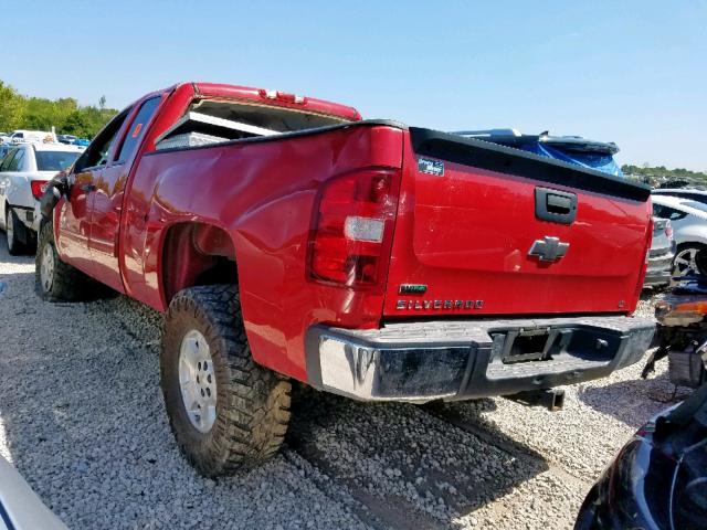 1GCRCSE02CZ197014 - 2012 CHEVROLET SILVERADO RED photo 3