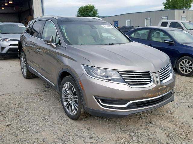 2LMPJ8LR0HBL46774 - 2017 LINCOLN MKX RESERV GRAY photo 1