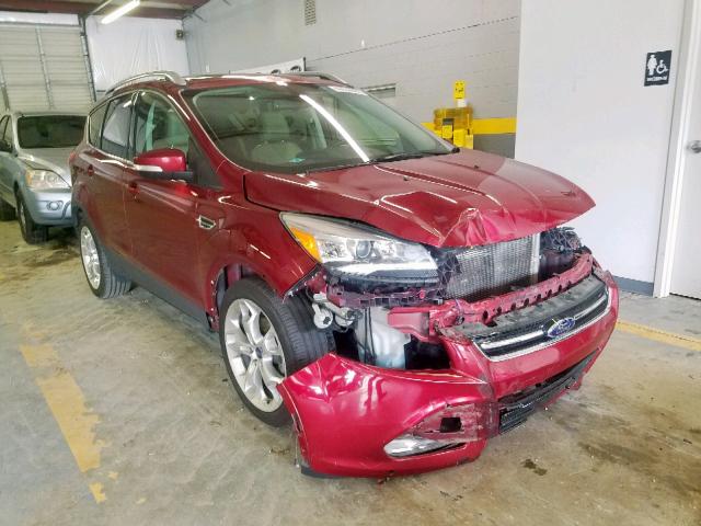 1FMCU0JX6EUB12035 - 2014 FORD ESCAPE TIT RED photo 1