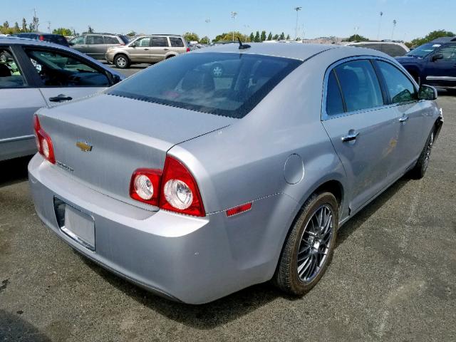 1G1ZE5EB2AF298901 - 2010 CHEVROLET MALIBU LTZ ვერცხლისფერი ფოტო 4