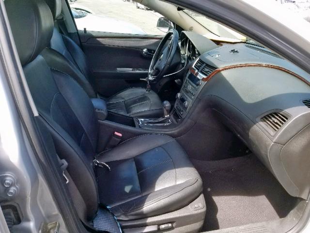1G1ZE5EB2AF298901 - 2010 CHEVROLET MALIBU LTZ ვერცხლისფერი ფოტო 5