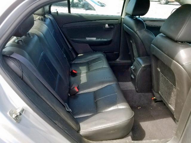 1G1ZE5EB2AF298901 - 2010 CHEVROLET MALIBU LTZ ვერცხლისფერი ფოტო 6