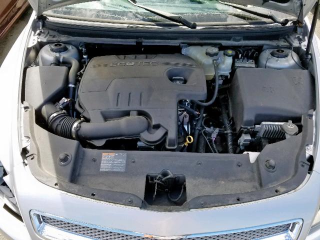 1G1ZE5EB2AF298901 - 2010 CHEVROLET MALIBU LTZ ვერცხლისფერი ფოტო 7