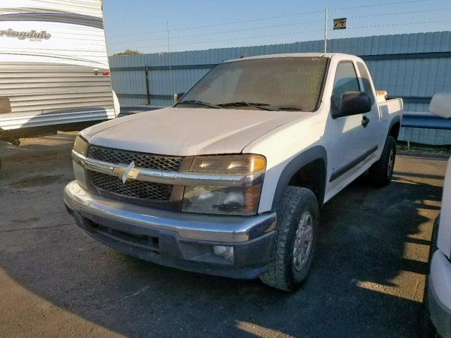 1GCDT39E988212904 - 2008 CHEVROLET COLORADO L WHITE photo 2
