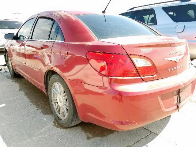 1C3LC46B79N525453 - 2009 CHRYSLER SEBRING LX BURGUNDY photo 3