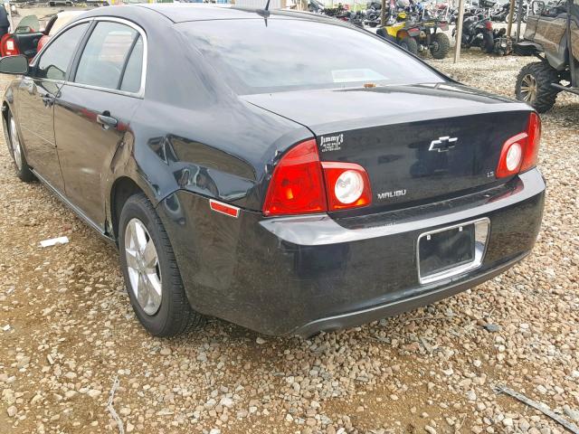 1G1ZG57B78F176455 - 2008 CHEVROLET MALIBU LS BLACK photo 3