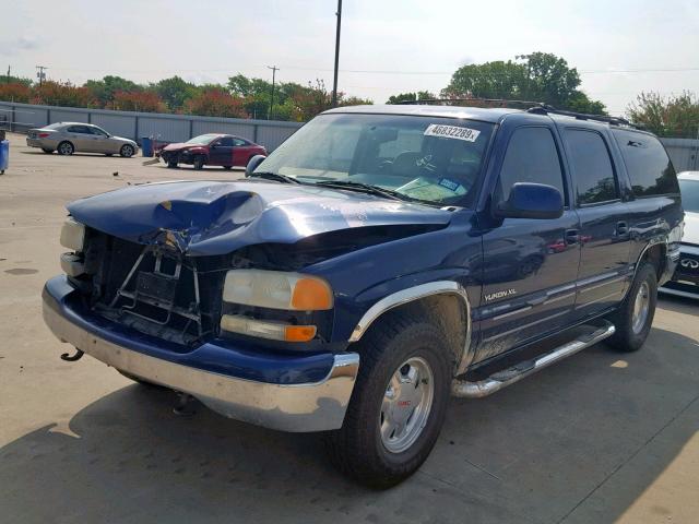 3GKEC16T51G128224 - 2001 GMC YUKON XL C BLUE photo 2