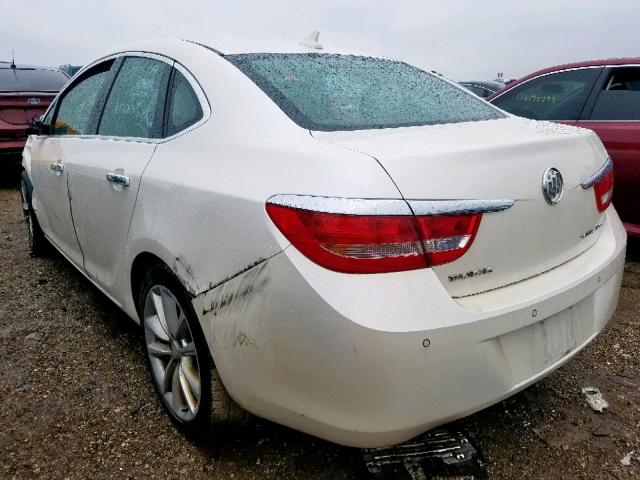 1G4PR5SK4C4147849 - 2012 BUICK VERANO CON WHITE photo 3