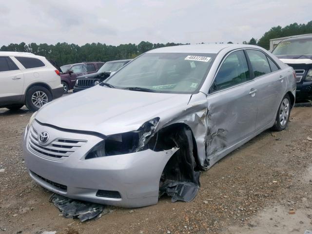 4T1BE46KX7U139626 - 2007 TOYOTA CAMRY NEW SILVER photo 2