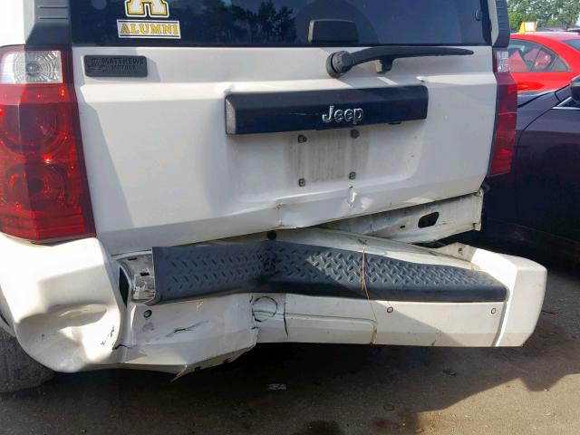 1J8HH48K28C115534 - 2008 JEEP COMMANDER 白色 照片 9