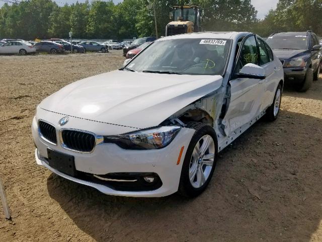 WBA8D9G35HNU65834 - 2017 BMW 330 XI WHITE photo 2