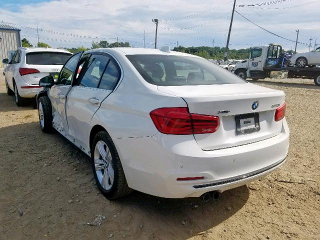 WBA8D9G35HNU65834 - 2017 BMW 330 XI WHITE photo 3