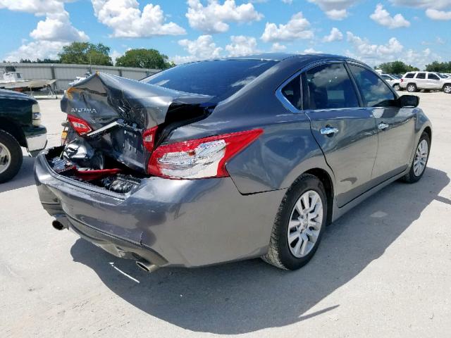 1N4AL3AP3GC214116 - 2016 NISSAN ALTIMA 2.5 GRAY photo 4