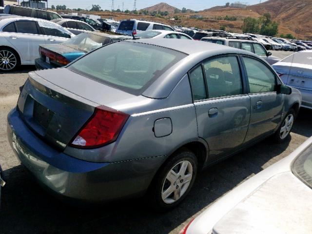 1G8AZ55F56Z190560 - 2006 SATURN ION LEVEL GRAY photo 4