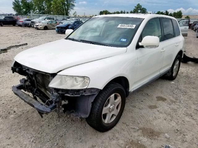 WVGZG77L56D037845 - 2006 VOLKSWAGEN TOUAREG 3. WHITE photo 2