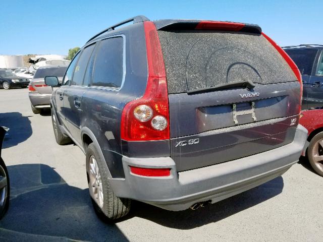 YV4CZ852961239865 - 2006 VOLVO XC90 V8 GRAY photo 3