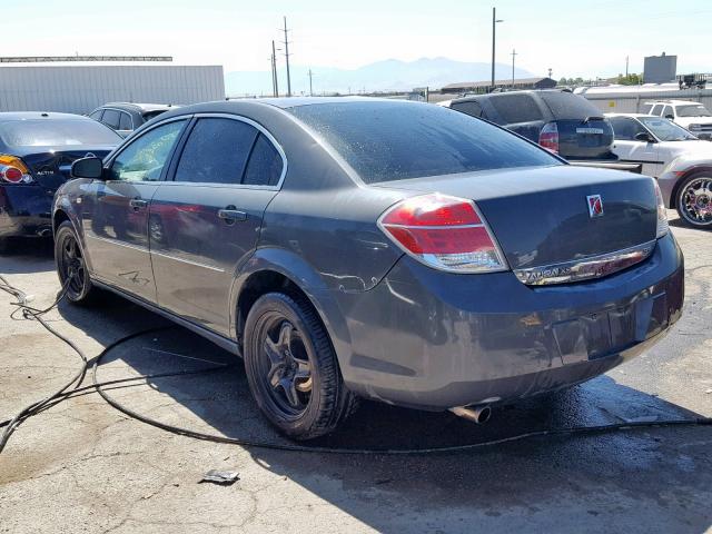 1G8ZS57N48F149806 - 2008 SATURN AURA XE GRAY photo 3