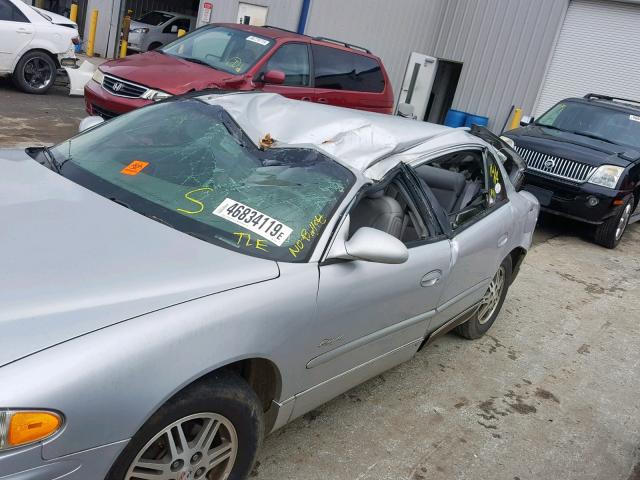 2G4WB55K2Y1298641 - 2000 BUICK REGAL LS SILVER photo 10