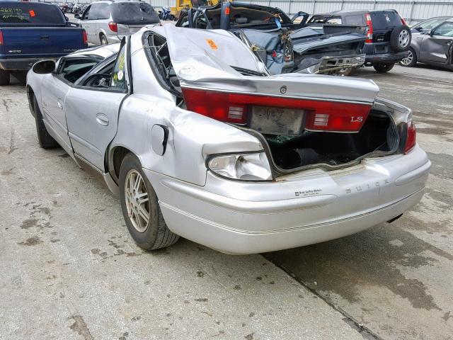 2G4WB55K2Y1298641 - 2000 BUICK REGAL LS SILVER photo 3