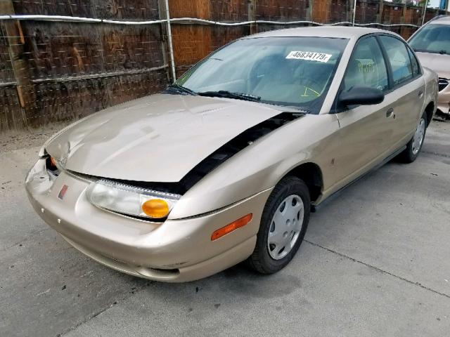 1G8ZG528X2Z163329 - 2002 SATURN SL1 BEIGE photo 2