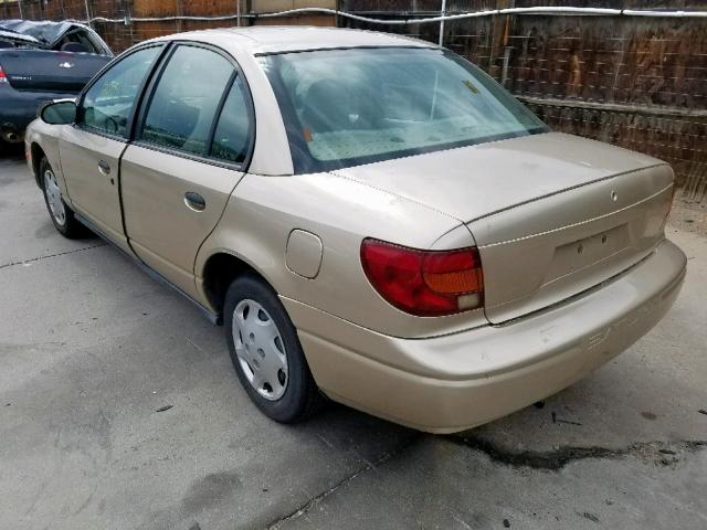 1G8ZG528X2Z163329 - 2002 SATURN SL1 BEIGE photo 3