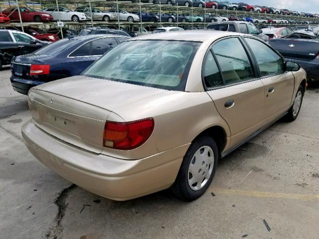 1G8ZG528X2Z163329 - 2002 SATURN SL1 BEIGE photo 4