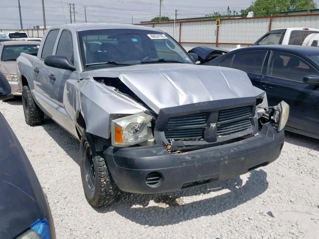 1D7HE28K27S215115 - 2007 DODGE DAKOTA QUA SILVER photo 1