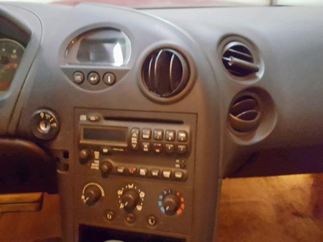 2G2WP522751352722 - 2005 PONTIAC GRAND PRIX RED photo 9