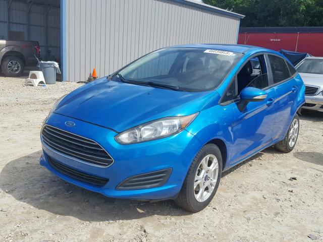 3FADP4BJ6FM158252 - 2015 FORD FIESTA SE BLUE photo 2