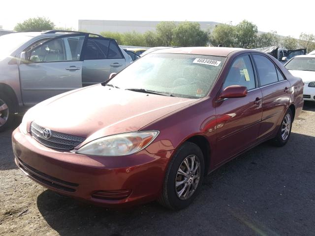 JTDBE32K030160457 - 2003 TOYOTA CAMRY LE 红色 照片 2