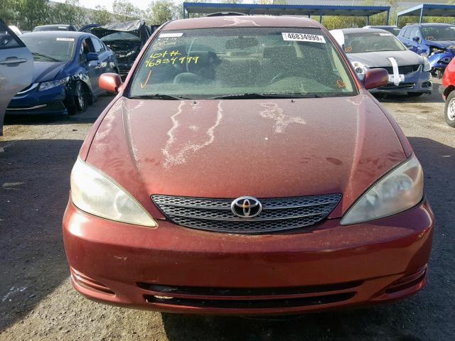 JTDBE32K030160457 - 2003 TOYOTA CAMRY LE 红色 照片 9